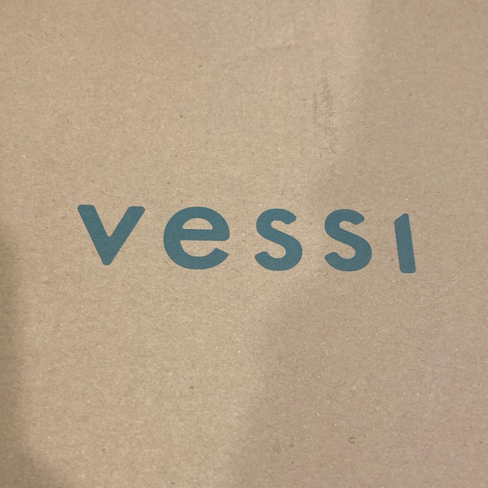 Vessi asphalt black on black Weekend Sneakers